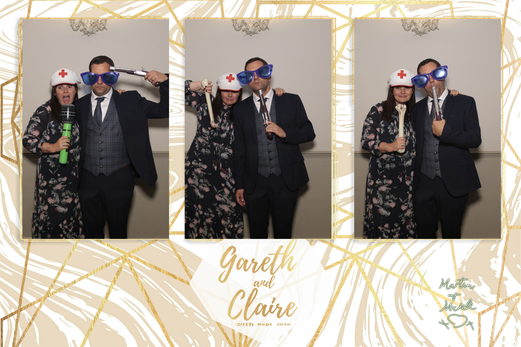 Claire & Gareth's Wedding | View more photos from the event at gallery.myphotoboothexperience.co.uk/u/MyPhotoBoothExperienceLtd/Claire-Gareths-Wedding